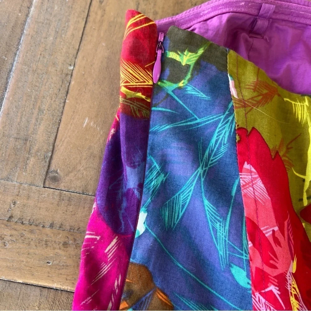 Anthropologie vibrant floral